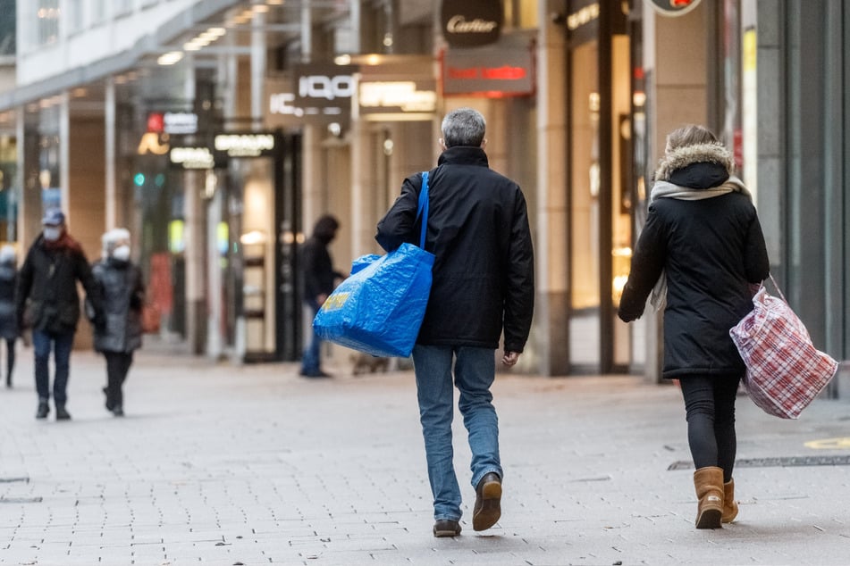 Vom Lockdown sind vor allem Geschäfte in der Innenstadt betroffen.