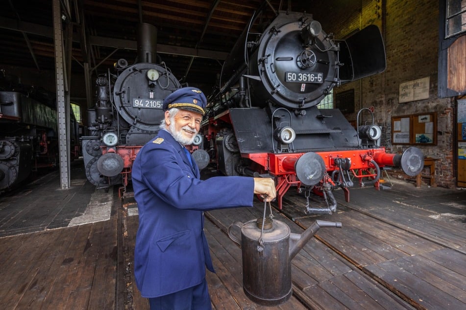 Auch das Eisenbahnmuseum Schwarzenberg feiert den "Tag der Schienen".