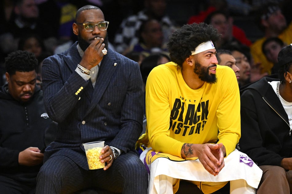 LeBron James sat out the Lakers' game against high-flying Milwaukee Bucks on Thursday night.