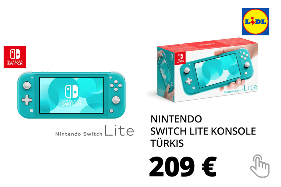 Nintendo Switch Lite Konsole Türkis