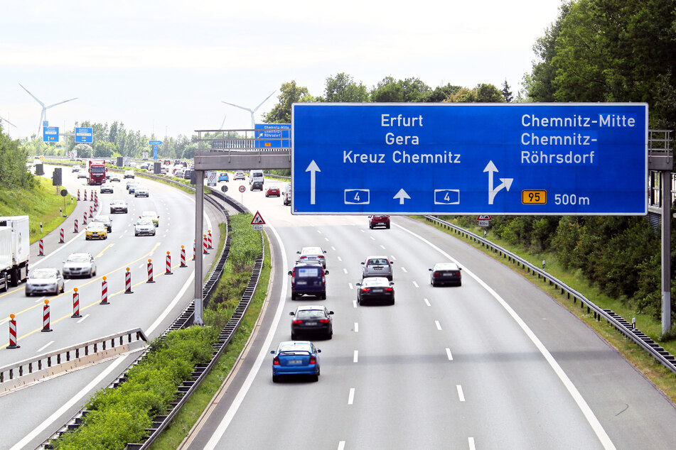 Baustellen Chemnitz: Mehrere Wochen dicht! Anschlussstelle auf A4 gesperrt
