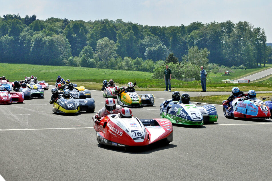 Internationale FIM Sidecar Teams zu Gast auf dem Schleizer Dreieck