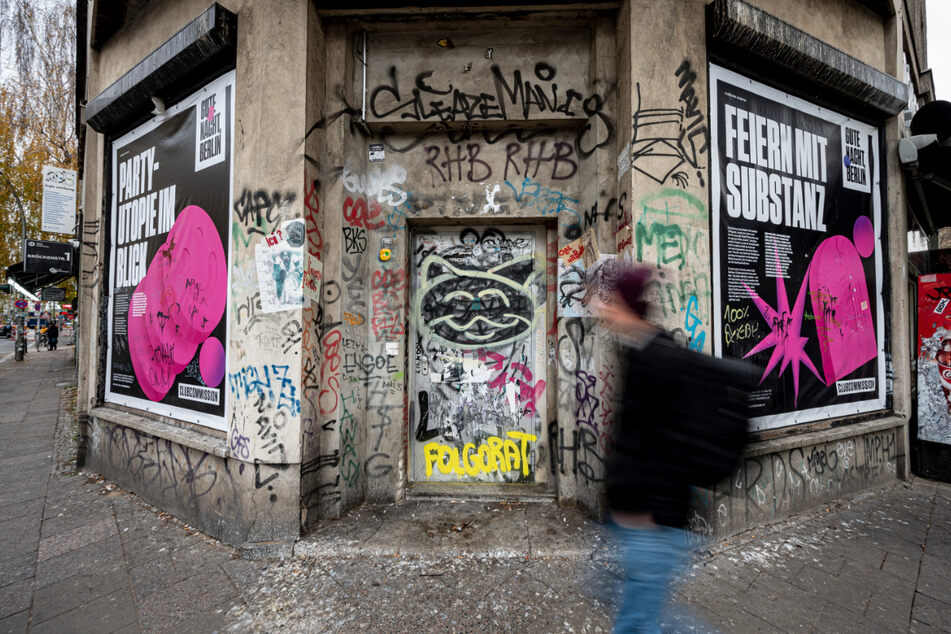 Das Häusereck des KitKat Clubs in Berlin. Der Club öffnet nächstes Wochenende für ein Pilotprojekt seine Türen.