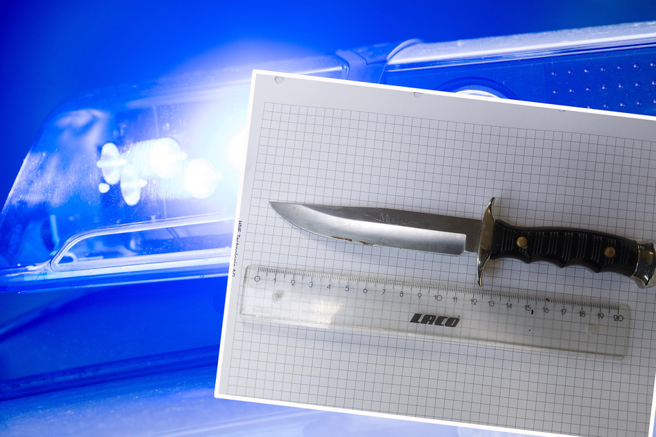 Der 20-Jährige hatte ein 12 Zentimeter langes Messer bei sich.