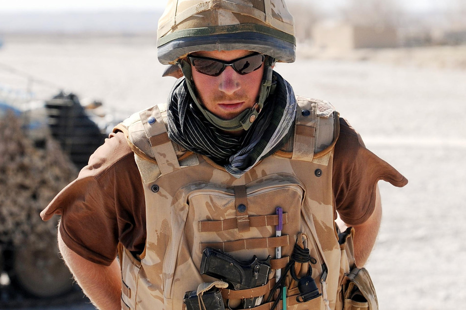 Zweimal war der Royal in Afghanistan stationiert.