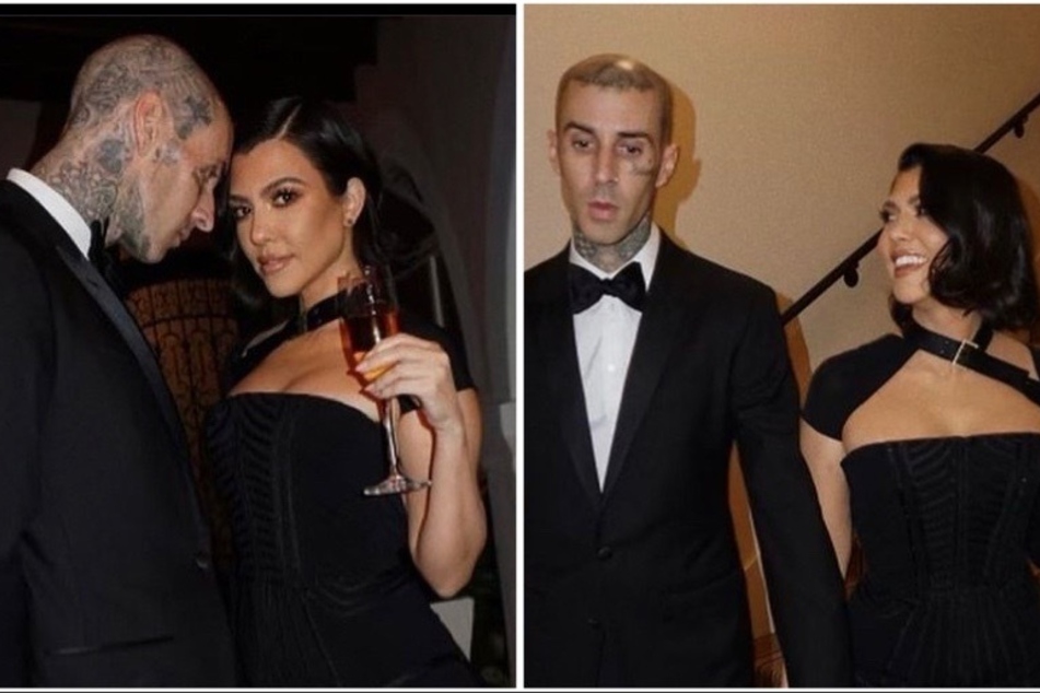 Over the weekend, Kourtney Kardashian was seen giving Travis Barker a brief lap dance at a friends' wedding.