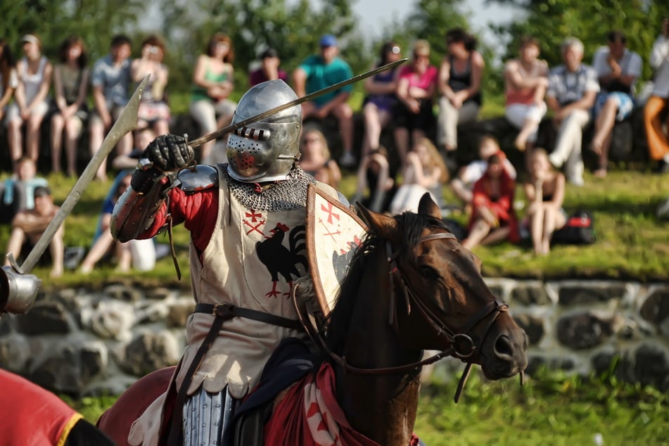 Auf der Burg Kriebstein wird es mittelalterlich.