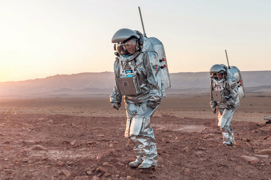 Leben auf dem Mars: Vogtland-Astronautin ist sicher "gelandet"