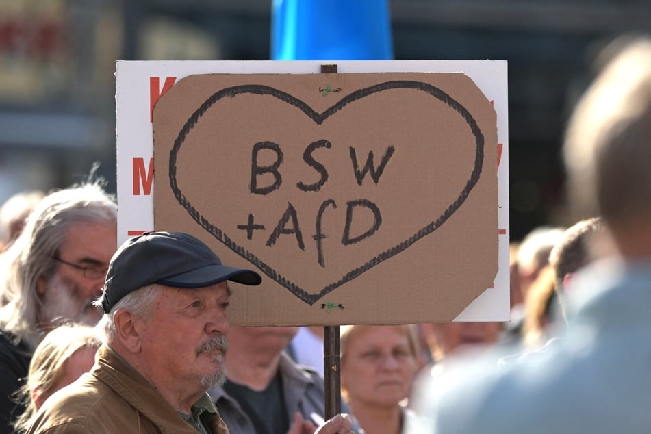 Das BSW und die AfD wollen im Parlament von Sachsen-Anhalt zusammenarbeiten. (Symbolfoto)