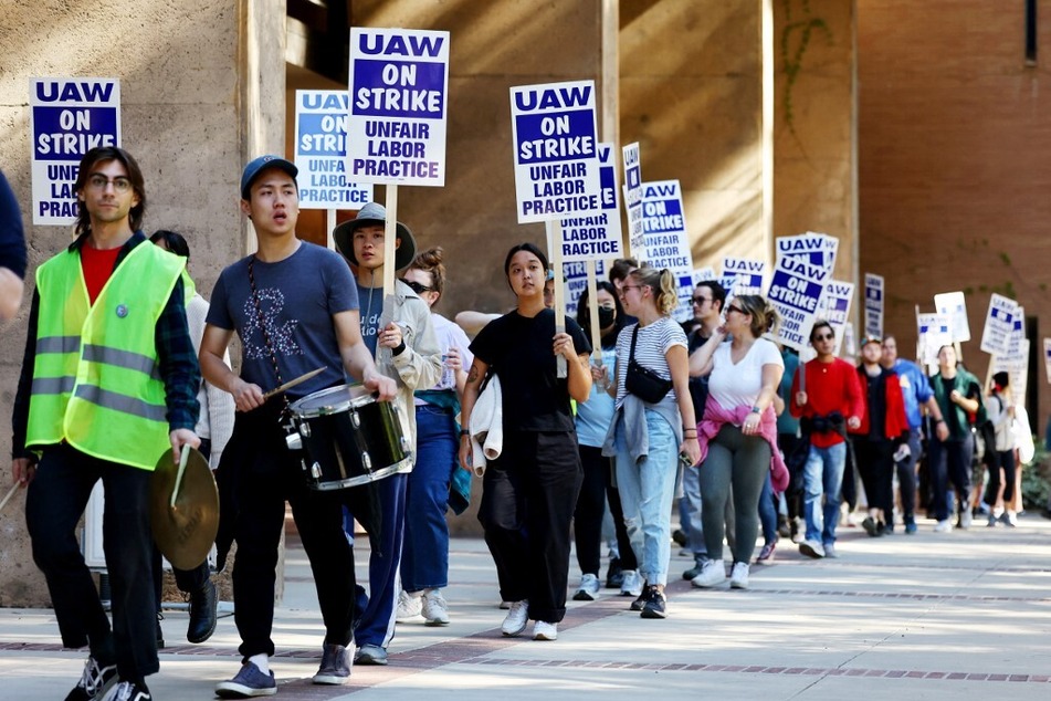Around 48,000 academic workers across 10 University of California campuses are on strike for a fair contract.