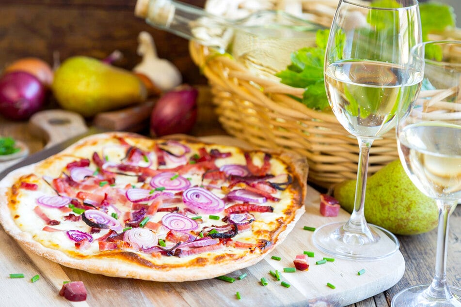 Edelweiss Dresden ist der raffinierte Flammkuchen-Hotspot an der Frauenkirche