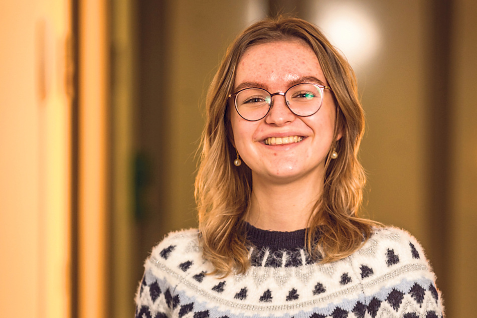 "Landesschülerrätin" Joanna Kesicka (19).