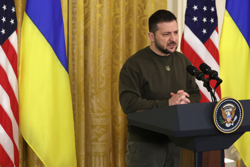 Ukraine-Präsident Wolodymyr Selenskyj (44) ist am Donnerstag zu einem Kurzbesuch in die USA gereist.