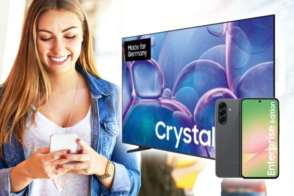o2 verkauft 55-Zoll Samsung TV im Bundle mit Galaxy A56 für einmalig nur 1 Euro