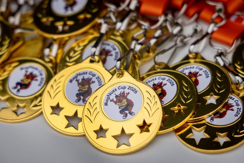 Für jedes teilnehmende Kind gab es eine Medaille.