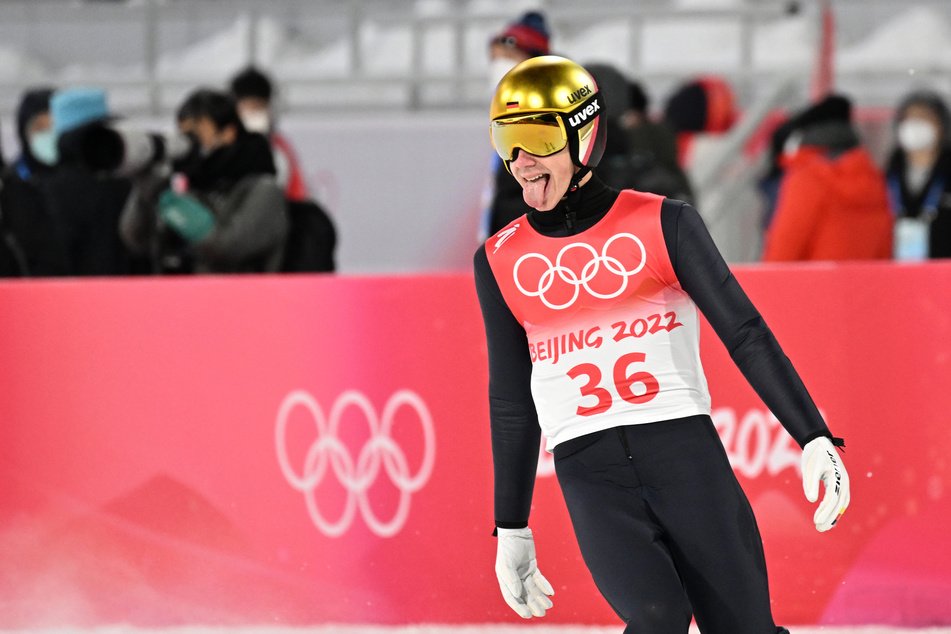 Anfang 2022 war Constantin Schmid (heute 24) bei den Olympischen Winterspielen in Peking einer der gefeierten deutschen Helden.