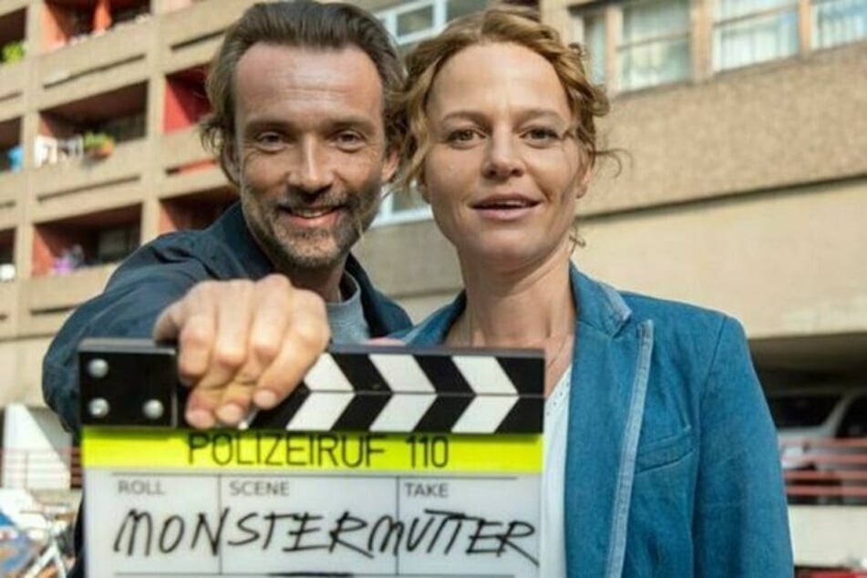 Der letzte Fall von Olga Lenski (Maria Simon, 46) wurde im September 2020 gedreht - hier mit Partner Lucas Gregorowicz (46). Jetzt steht sie wieder vor der Kamera.