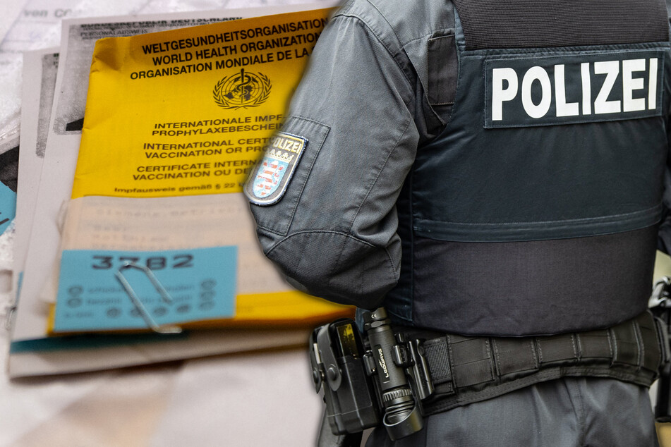 Gefälschte Impfpässe im ganz großen Stil? Über 200 Polizisten bei Großrazzia im Einsatz