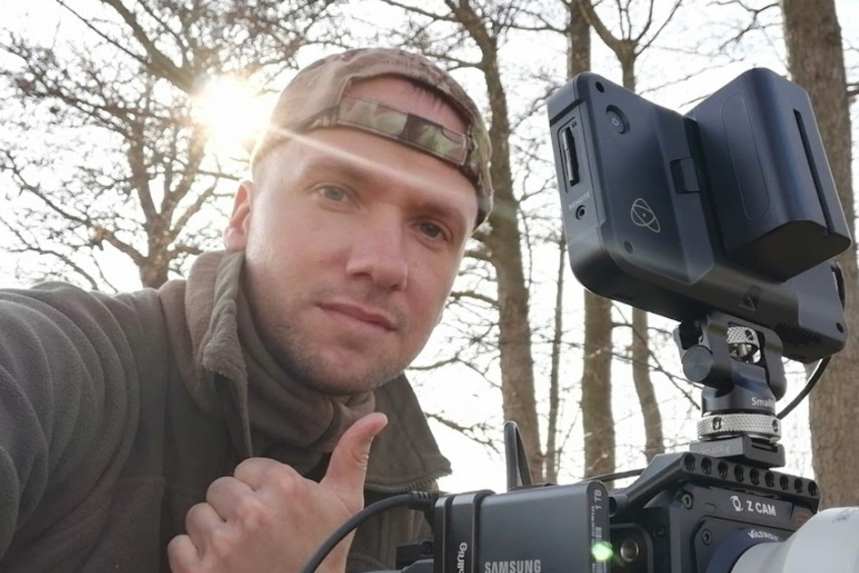 Matthias Kays (34) filmt inzwischen mit einer Blackmagic Cinema Camera.
