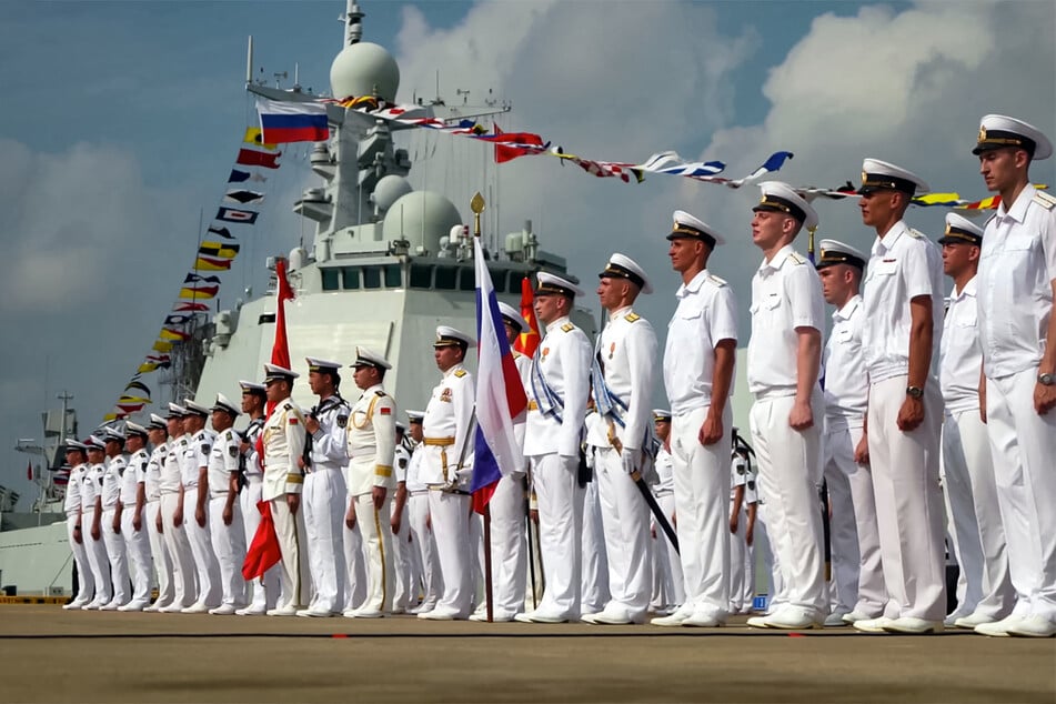 Russia and China joined forces back in July for similar military exercises.