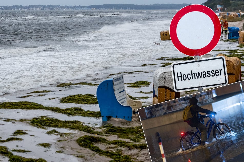 "Historische" Sturmflut, orkanartige Böen und Dauerregen: Gefahr an der Küste!