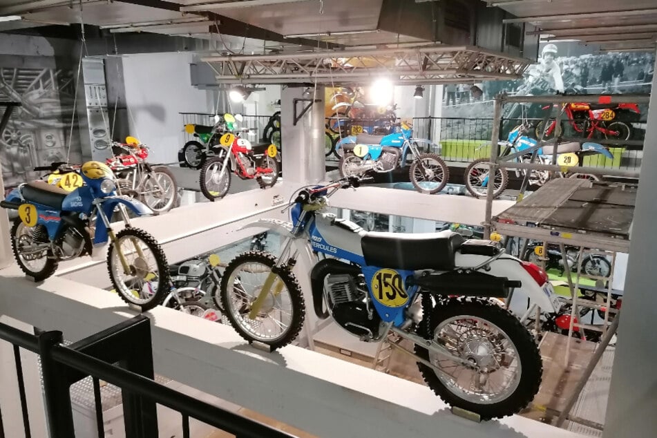 Im Deutschen Enduro-Museum in Zschopau werden 120 Geländemotorräder aus 100 Jahren gezeigt.