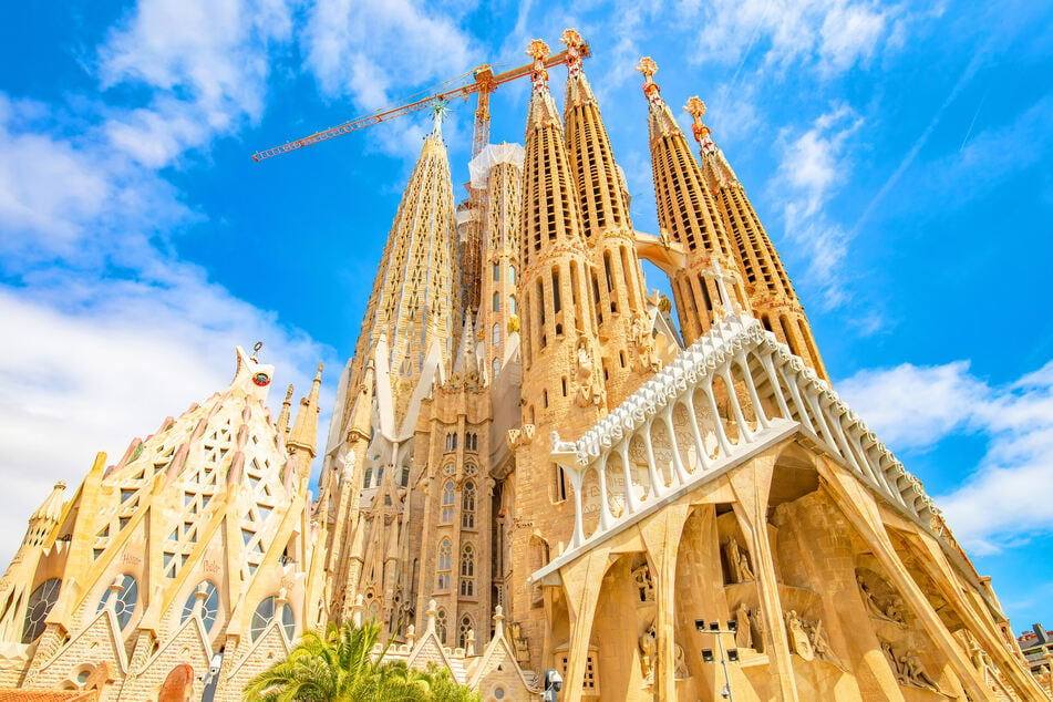 Die Sagrada Família wird mit Abschluss der Bauarbeiten vermutlich die höchste Kirche der Welt sein.