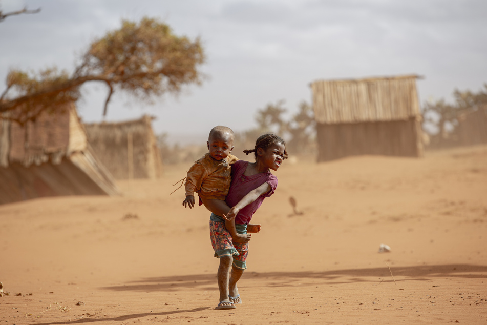 Kinder im Süden Madagaskars, dem Amboasary District.