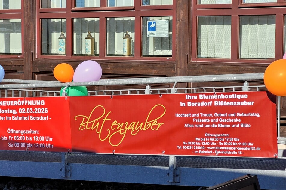 So langsam kehrt wieder Leben in das Bahnhofsgebäude ein.