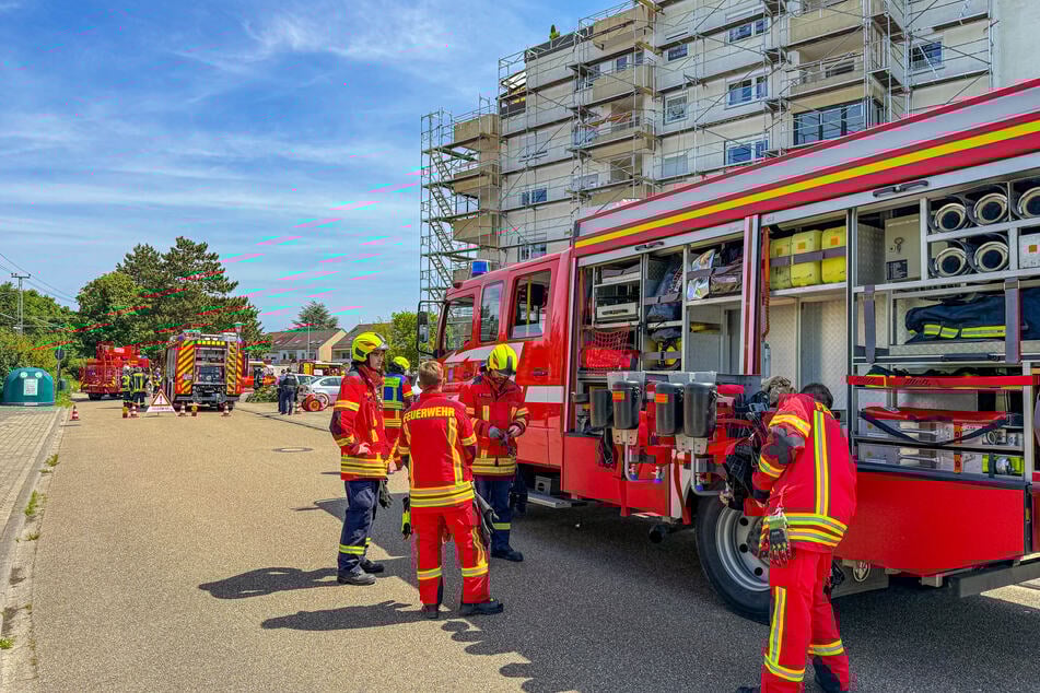 Die Feuerwehr war mit 61 Kräften im Einsatz.