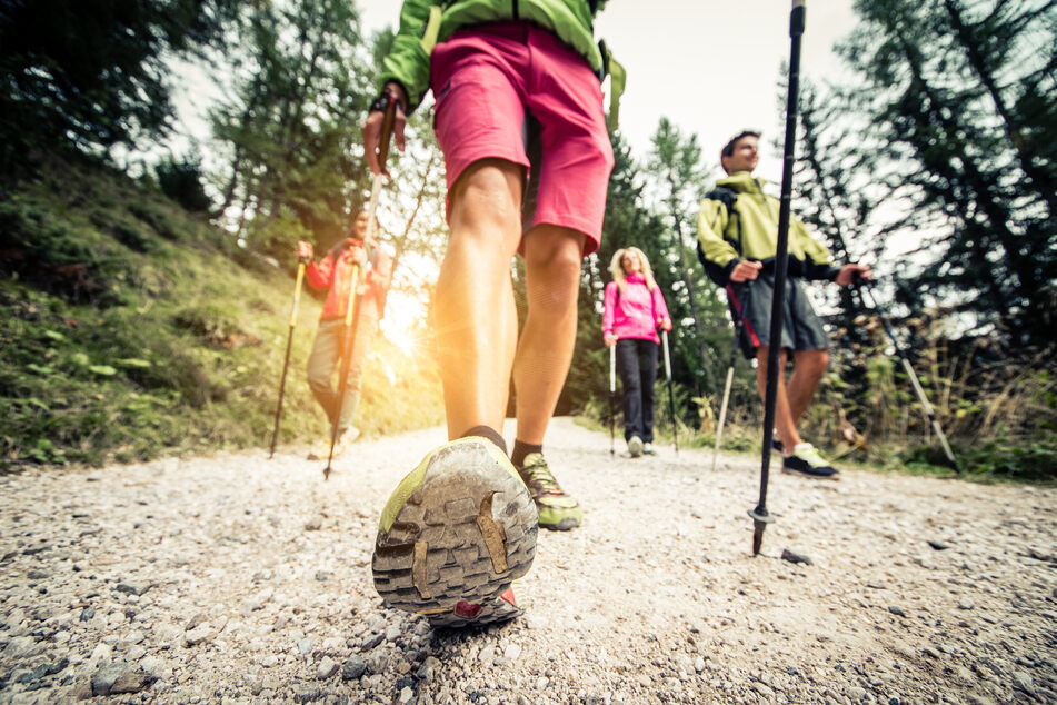 Nordic walking is a surprisingly fun activity to do with friends or solo.