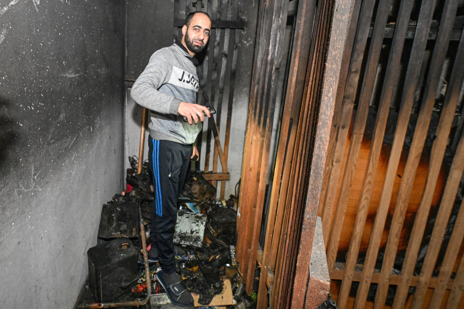 Imad Kiki (31) erlebte bereits drei Brände in seinem Haus mit