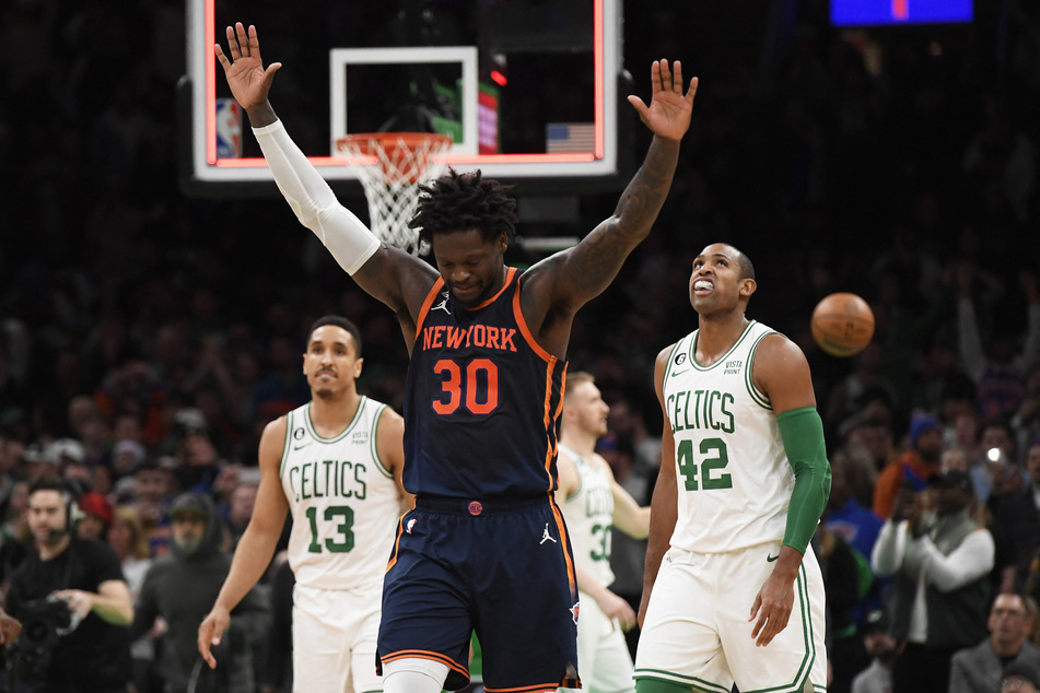 Julius Randle scored a game-high 37 points for the New York Knicks in their win over the Boston Celtics.