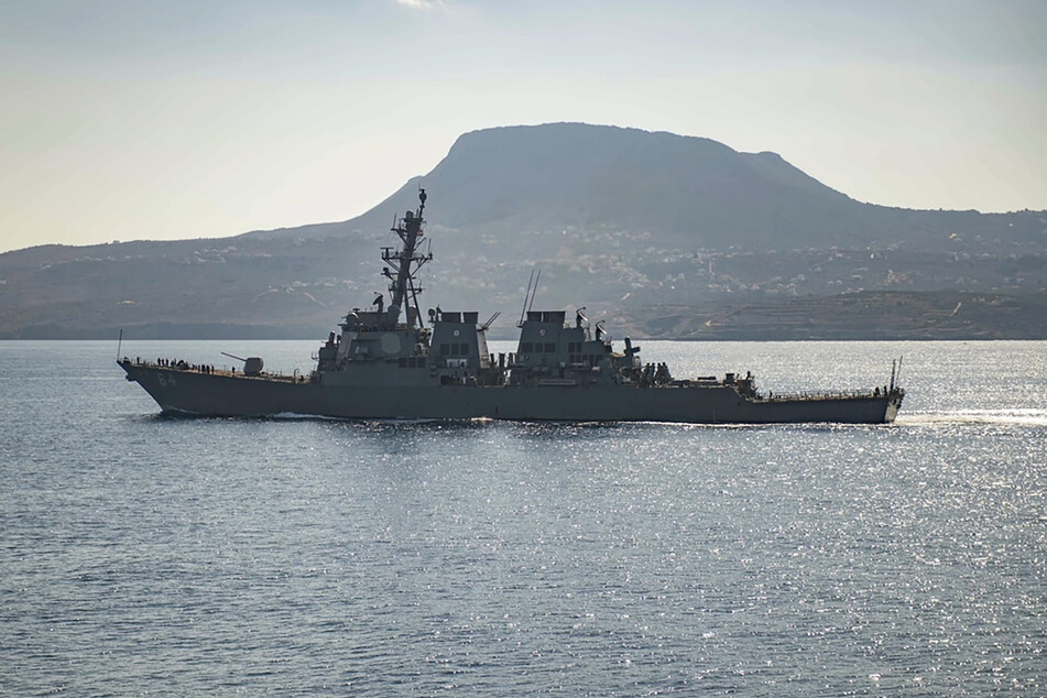 Der Lenkwaffenzerstörer "USS Carney" soll laut Pentagon attackiert worden sein.