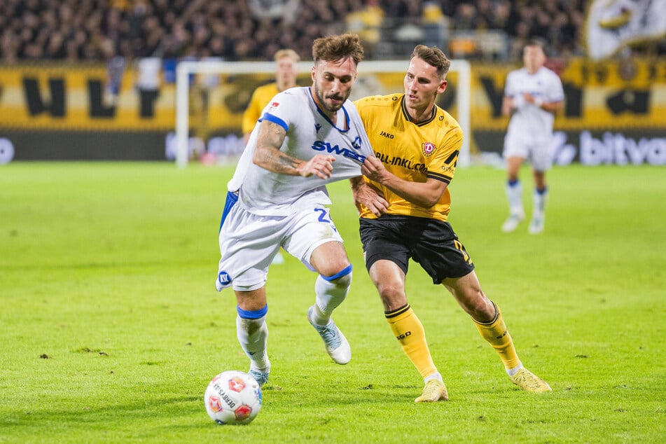 Konrad Faber (27, r.) &amp; Co. sollen im gegnerischen Ballbesitz ruhiger werden.