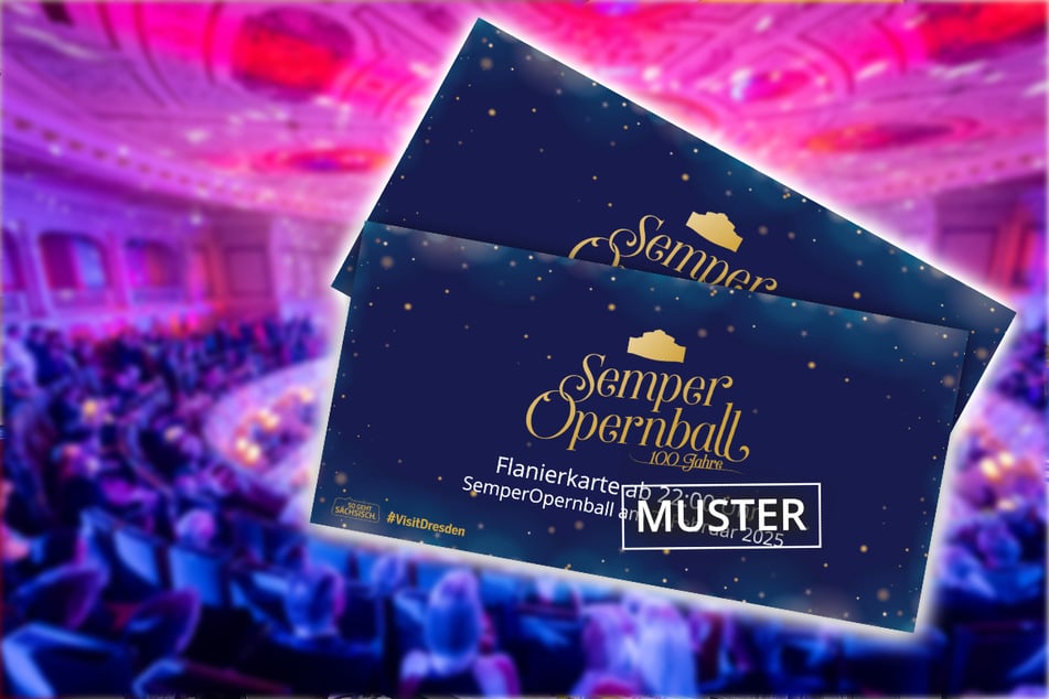 Ein Flanierticket auf dem SemperOpernball kostet eigentlich 195 Euro.