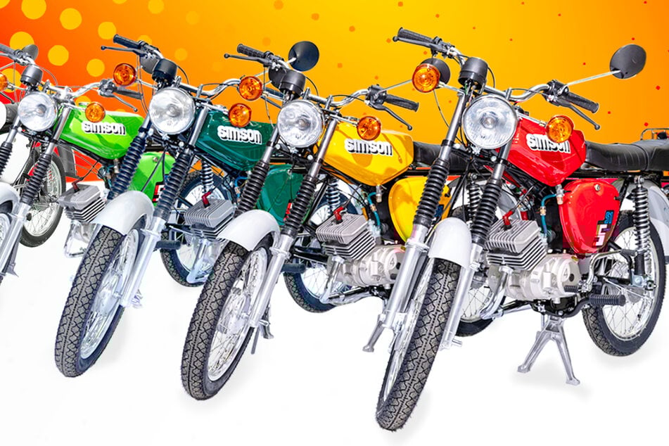 Hier gibt's fünf der Kultmopeds Simson S 51 zu gewinnen