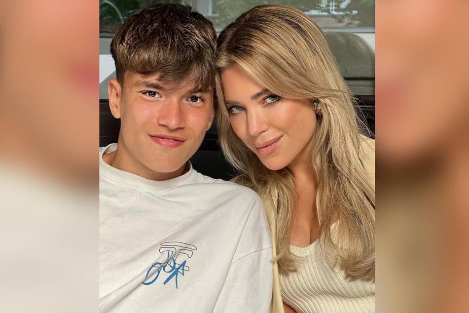 Damian (17) und seine Mutter Sylvie Meis (45) sind ein Herz und eine Seele.