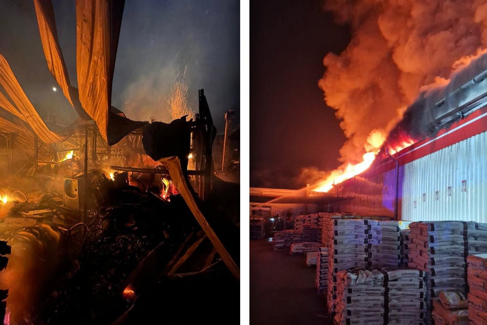 In der Nacht vom 15. auf den 16. März brannte der REPO-Markt in Gardelegen.