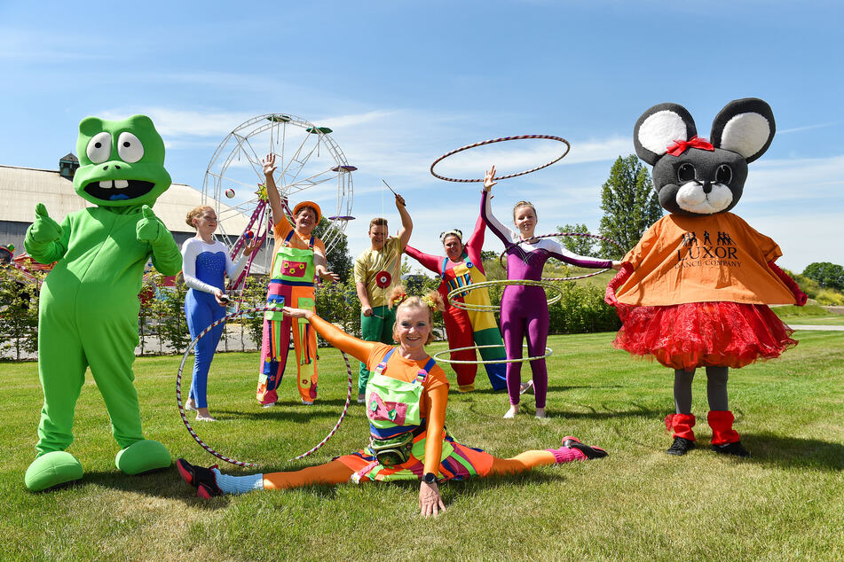 Ob Carvio de Luxe, Maskottchen Porti, die Luxor Dance Company, Fridolin oder Friedoline - alle versprechen ein buntes Kinderprogramm in der "Family City".
