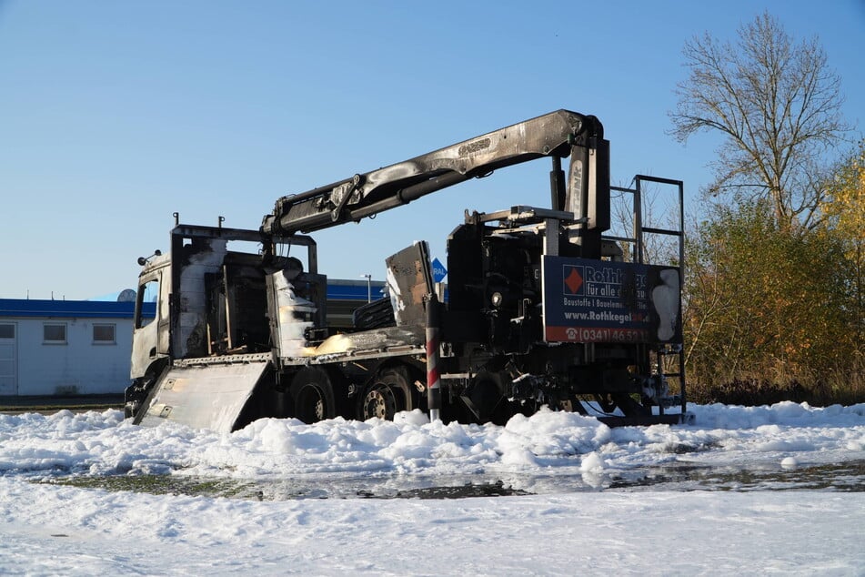 Bilder vom Freitagmorgen zeigen die starken Schäden.