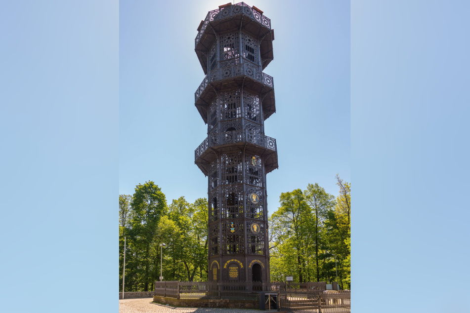 Der Karl-Friedrich-August Turm in Löbau