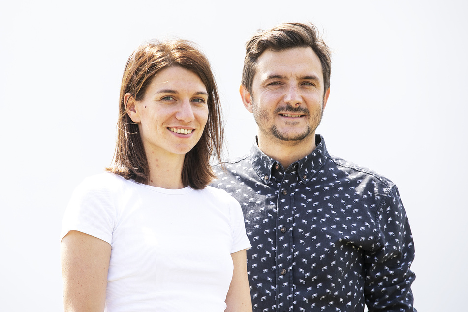 Die Veranstalter: Laura Pfeiffer (30) und Martin Vejmelka (38) von Landstreicher Kulturproduktionen.