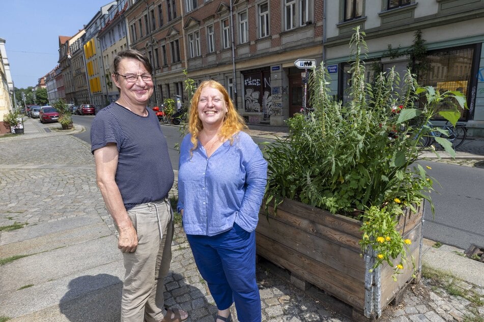 Sie sind die Köpfe hinter der Bürgerinitiative: Christoph Anders (57) und Anja Romanowski (54).