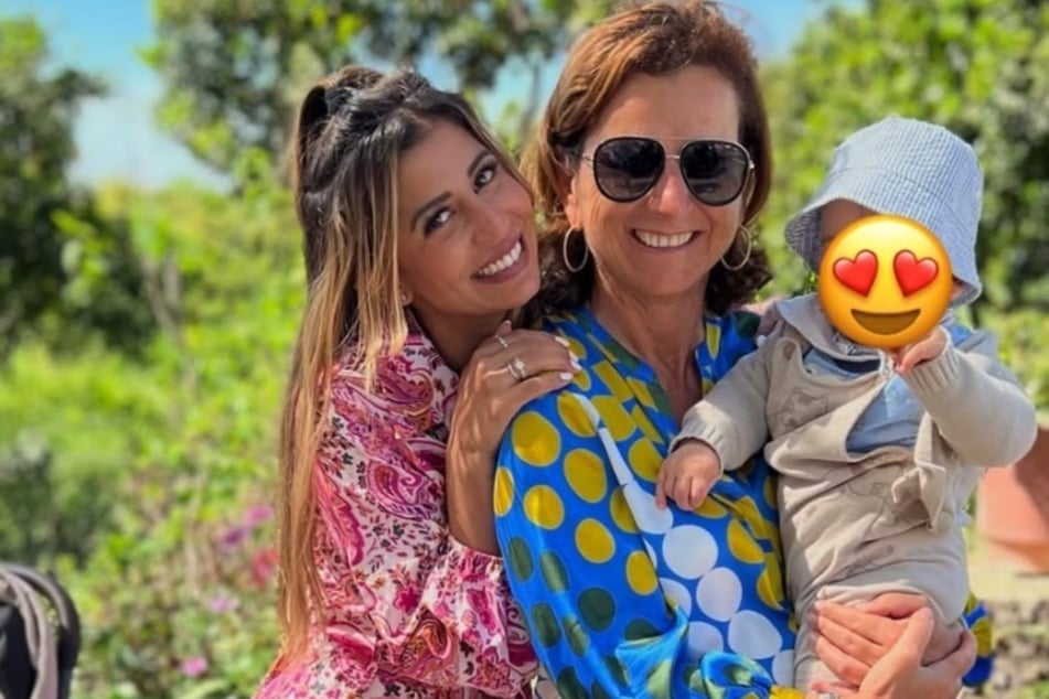 Claudia Obert (64) ist seit 2019 mit Eva Benetatou (33) befreundet und die Patentante ihres Sohnes.