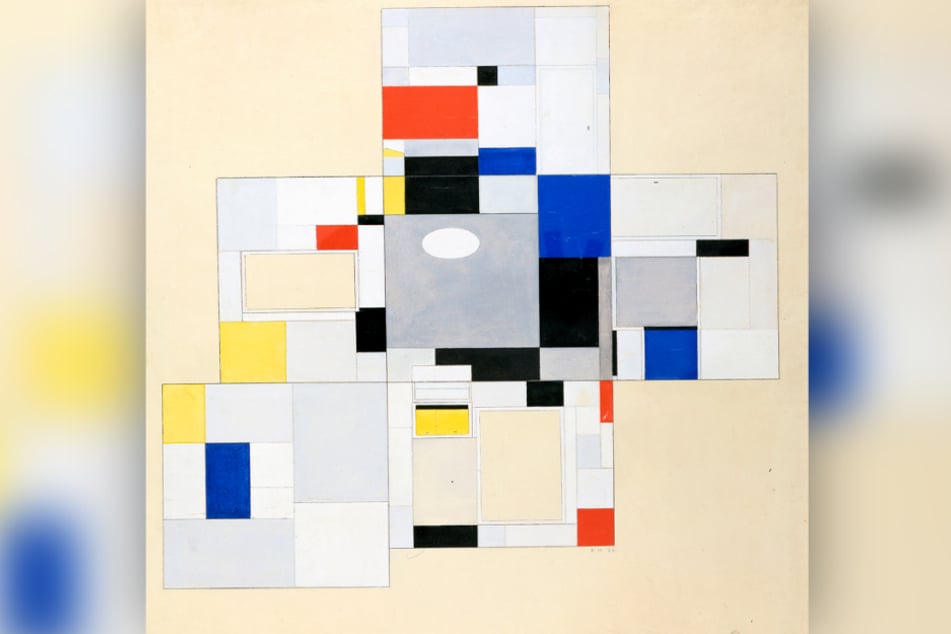 So stellte sich Piet Mondrian das Damenzimmer für Ida vor.