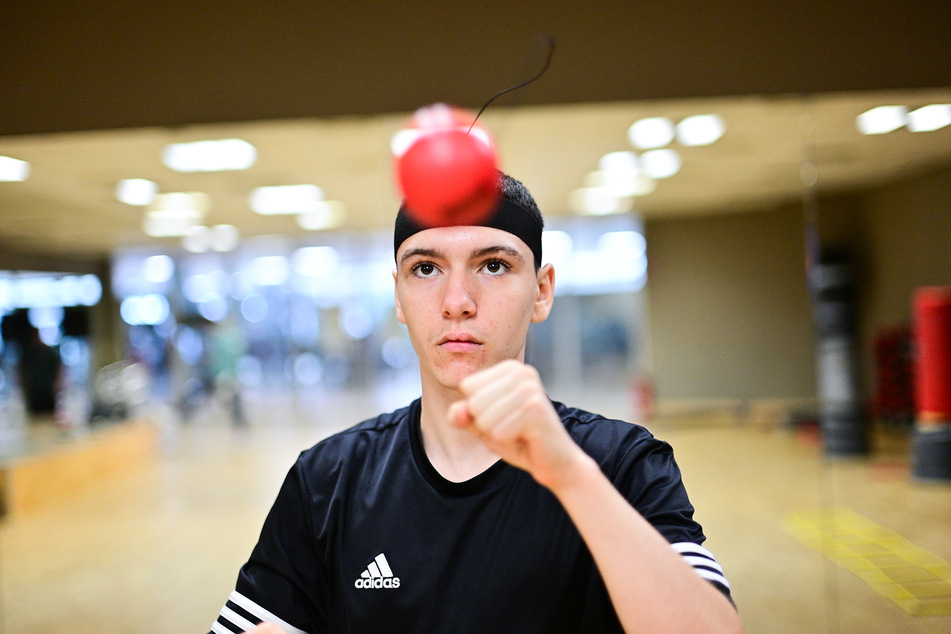 Jeden Tag trainiert der junge Berliner zwei bis drei Stunden.