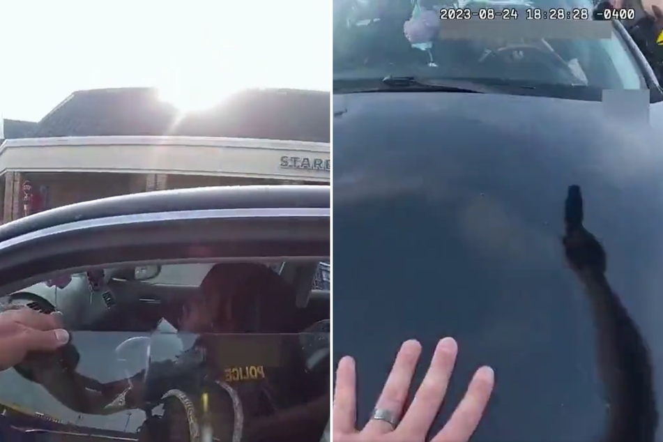 An Ohio police department has released body cam footage of one of its officers fatally shooting a pregnant Black woman while she was in her car.