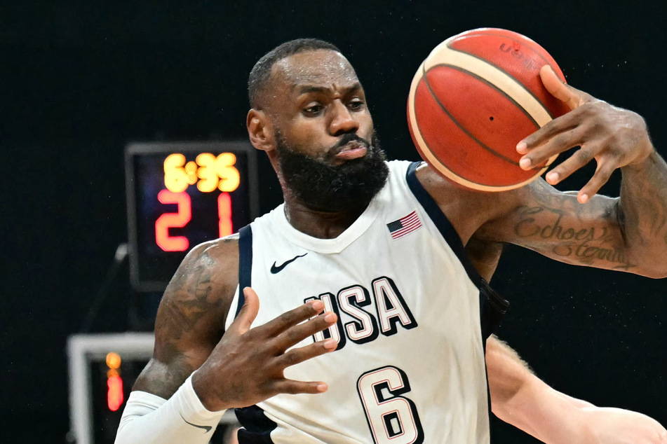 LeBron James was pleased with the progress made by the USA but insists there is "so much room to improve" in the hunt for Olympic gold.