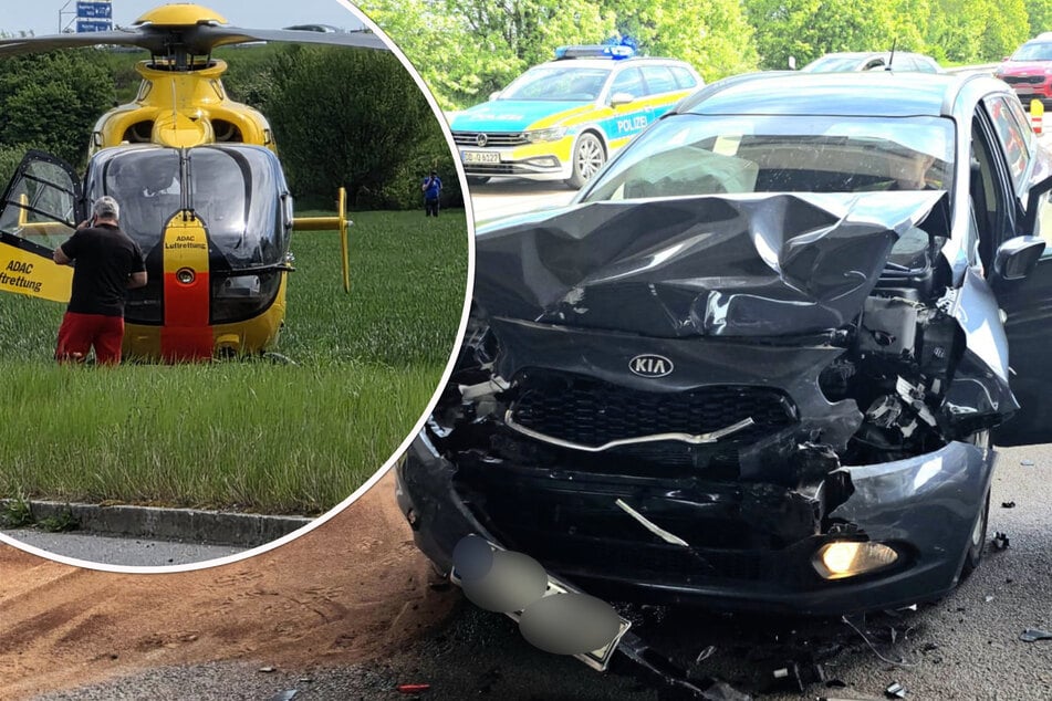 Unfall A14: Kilometerlanger Stau nach Auffahrunfall auf der A14 in Sachsen